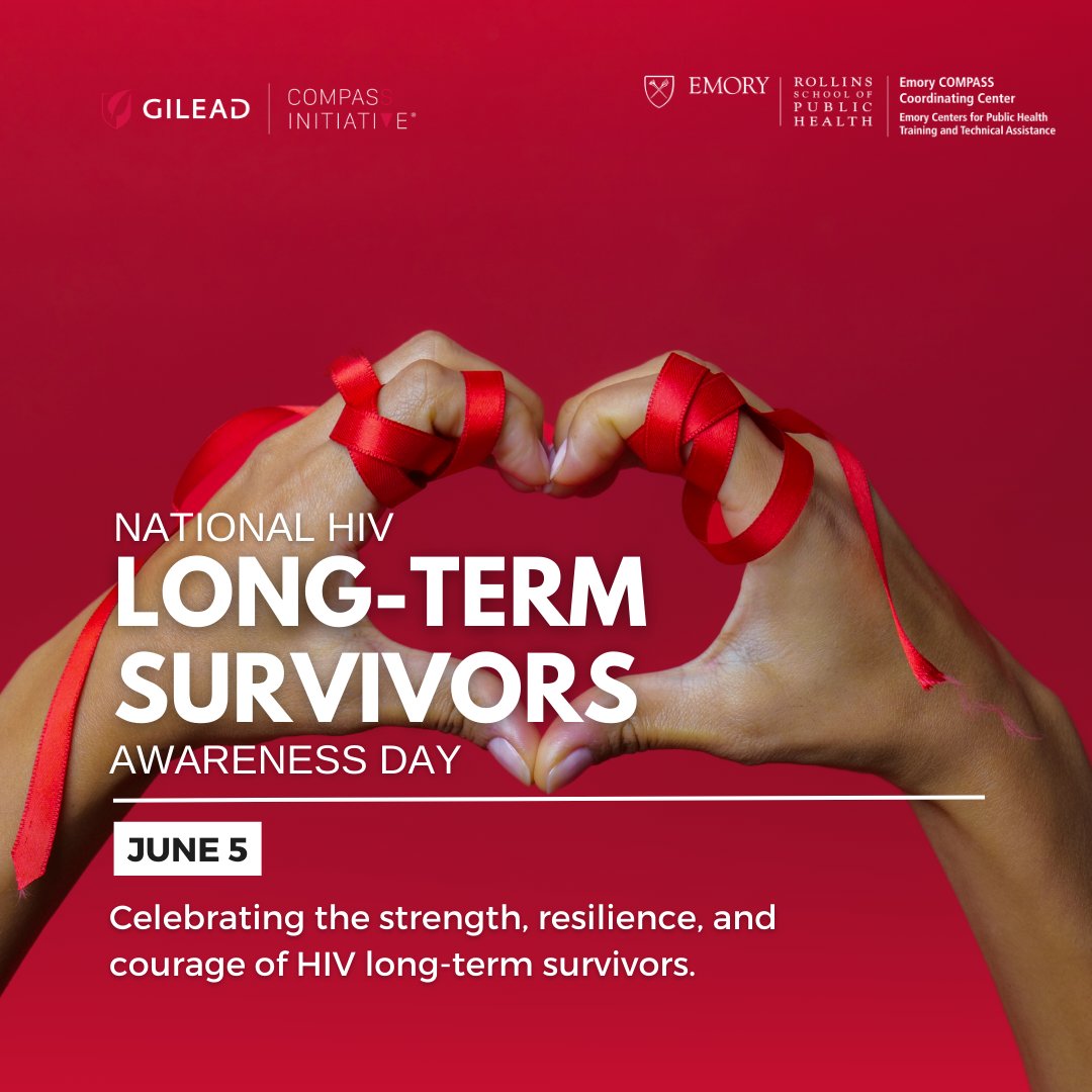 BeOurCOMPASS's tweet photo. Today we honor the unwavering strength and resilience of HIV long-term survivors. Your courage, perseverance, and stories of hope inspire us all to continue the fight against HIV/AIDS.
#HIVLongTermSurvivorsDay #BeOurCOMPASS https://t.co/BAm1dToenF