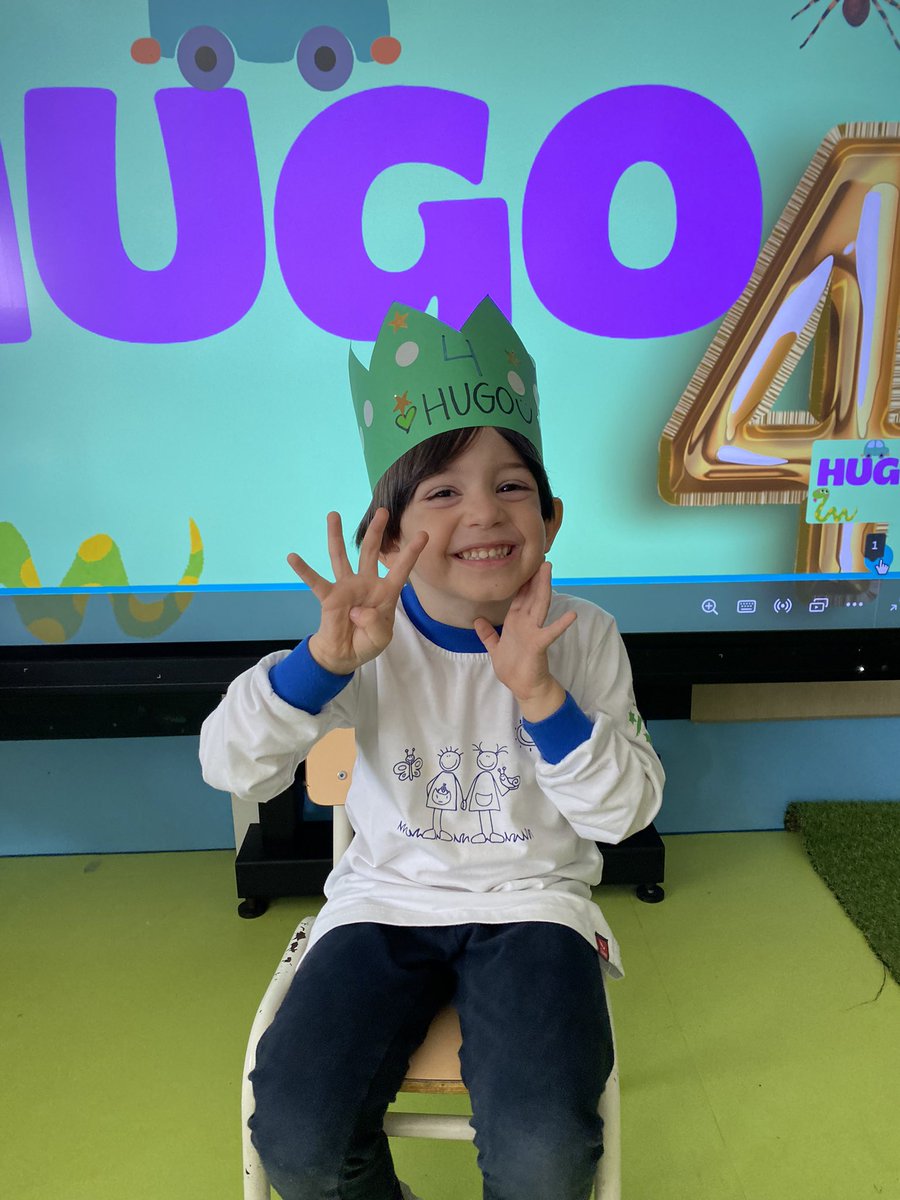 MdcCarla's tweet photo. Hugo bonic🤍 que et fas gran!!!! Per molts anys! Ja 4 anyets!!!! T’estimem molt 😍@escolamdcprat https://t.co/gsLfY4mQb7
