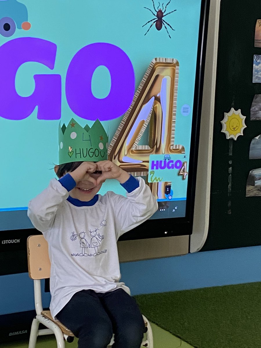 MdcCarla's tweet photo. Hugo bonic🤍 que et fas gran!!!! Per molts anys! Ja 4 anyets!!!! T’estimem molt 😍@escolamdcprat https://t.co/gsLfY4mQb7