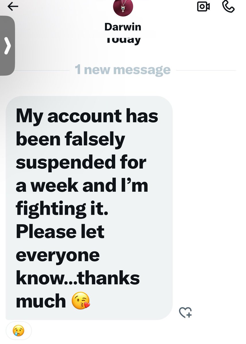 My good friend has been suspended for a week! Hang tight!