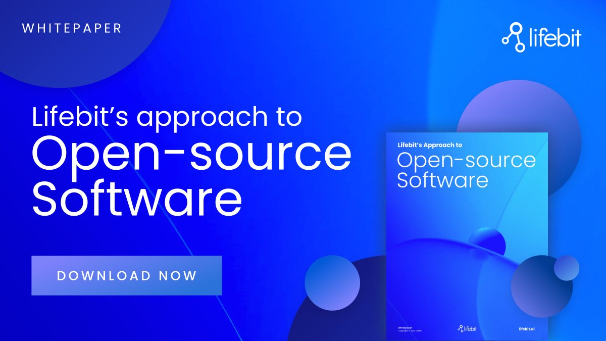 .<a href="/lifebitAI/">Lifebit</a>’s white paper on Lifebit’s approach to open-source software explores how we balance innovation with security and support, leveraging the best of open-source for the life sciences sector. Download it now: bit.ly/4aRUozj #OpenSourceSoftware #Lifebit