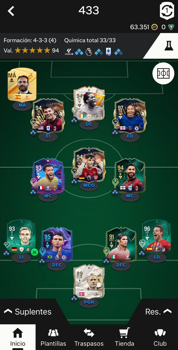 SauloPonce's tweet photo. @JuniorSintress Not bad… Pensando en hacer a Thiago FB y meterlo por Capoue 🤷🏽‍♂️ https://t.co/dRCldTHgkZ