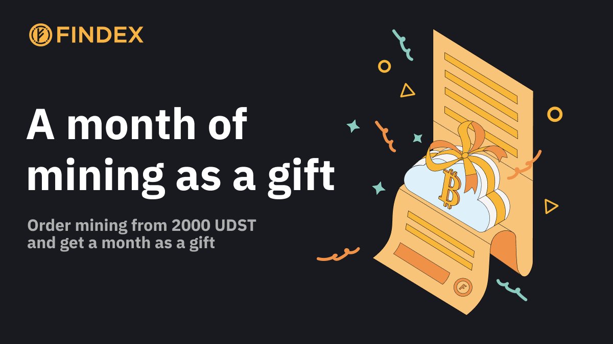 findexexchange's tweet photo. 🌟 Welcome Gifts! 🌟
Order a cloud mining contract for 2000 USDT or more and get an additional 1 month of mining for free!
Don't miss this chance!
➡ https://t.co/xZbWPq2clO
#fndx #Findex #cryptocurrency #crypto #blockchain #altcoins #btc #eth #cloudmining https://t.co/0EP69jleqx