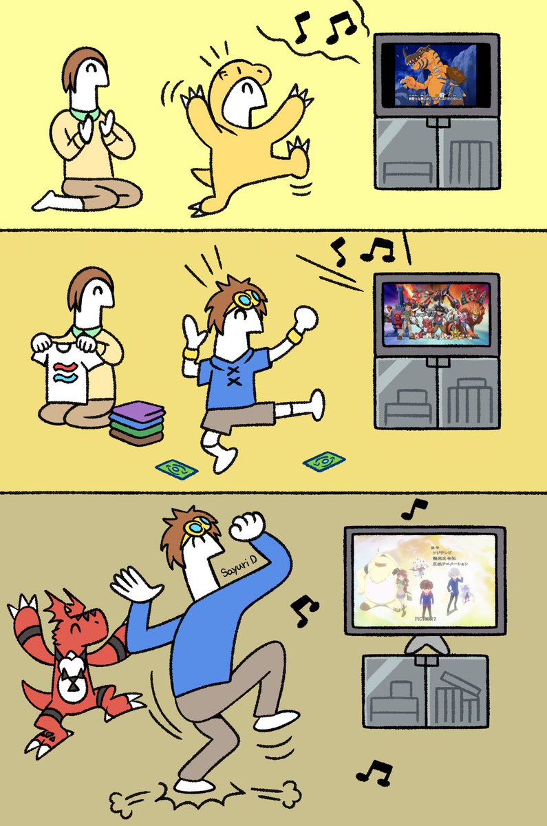 Liliana86973943's tweet image. 時系列おかしいかも…
#Digimon #デジモン #イラスト