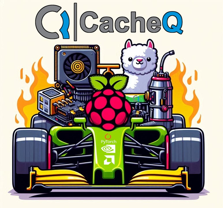 CacheQSystems's tweet photo. How could this be? Llama3 8B running frm a Raspberry Pi using heterogeneous partitioning technology w/PyTorch running on remote GPUs as a distributed ML architecture, transparent, seamless w/no new languages required. Follow https://t.co/2oLVzJGdLJ &amp; stay tuned. @CacheQSystems https://t.co/VNXka0Vs1C