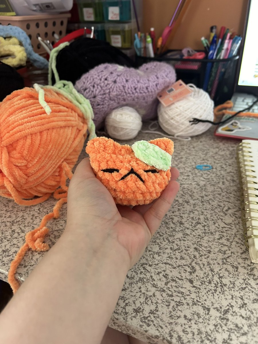 bugdesigns04's tweet photo. Grumpy Tangerine Cat Yoongi for FestaFair2024! Bigger than last year’s keychain! https://t.co/HZmwVVc5XL