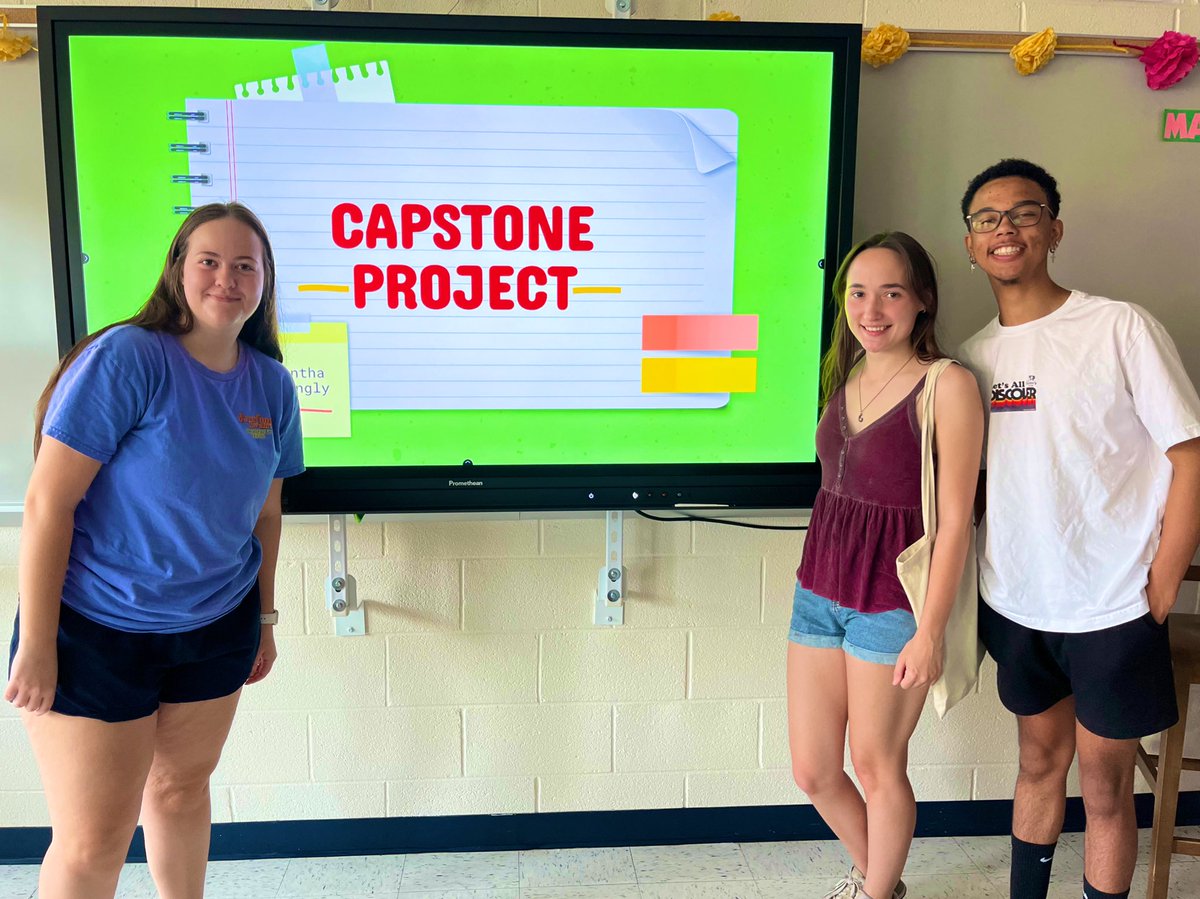 MsVMarketing's tweet photo. HUGE shout out to ALL our amazing Seniors who participated in Capstone & presented their experiences to Advisory classes today #BWHAT #BINVOLVED https://t.co/fLXu7LF13l