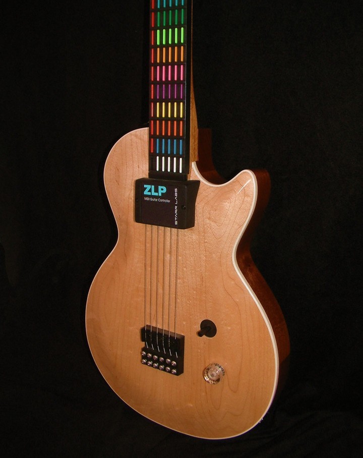 starr_labs's tweet photo. One-of-a-kind professional-quality MIDI guitar controller. The Ztar model Z-LP has the professional features and accurate response of our other Ztar controllers but is created with a Les Paul(tm)-style body.

Got questions call: 858-285-0831
https://t.co/ytKemZN7I6 https://t.co/LzzHzyXqes