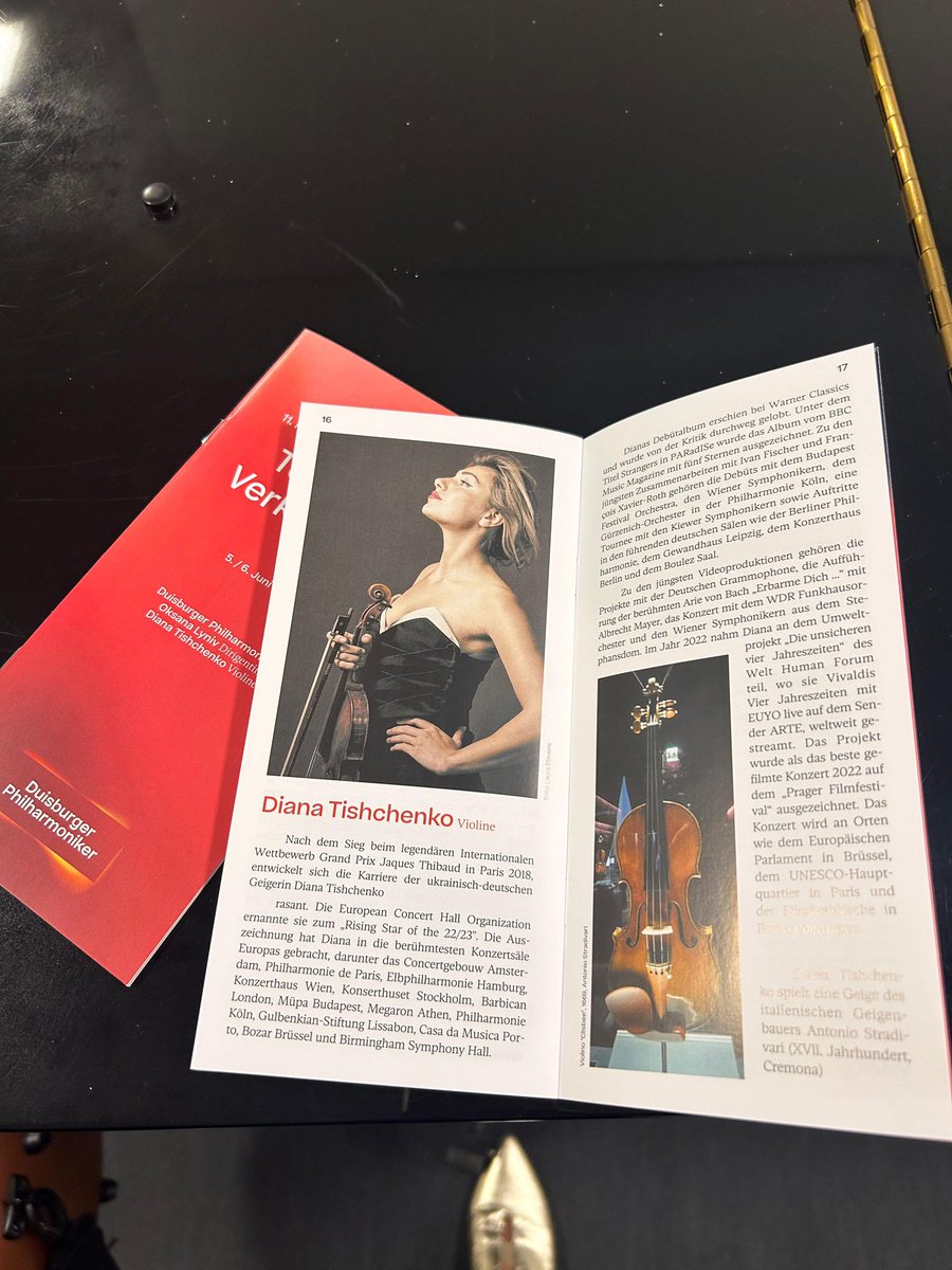 Diana Tishchenko (@dianatishchenko) on Twitter photo Looking forward to today’s concert with Duisburger Philharmoniker <a href="/philharmoniker/">Philharmoniker</a> and <a href="/LynivOksana/">Oksana Lyniv</a> conducting Looking forward to today’s concert with Duisburger Philharmoniker <a href="/philharmoniker/">Philharmoniker</a> and <a href="/LynivOksana/">Oksana Lyniv</a> conducting