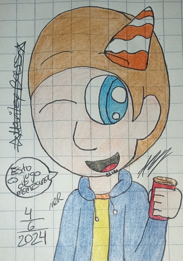 MCRichardson27's tweet photo. Les comparto un dibujo de uno de mis Oc's masculinos Chad Right, ya que el está de cumpleaños 🎂 

#chadright #oc #drawing #drawingoftheday https://t.co/G9ipYpoI7H