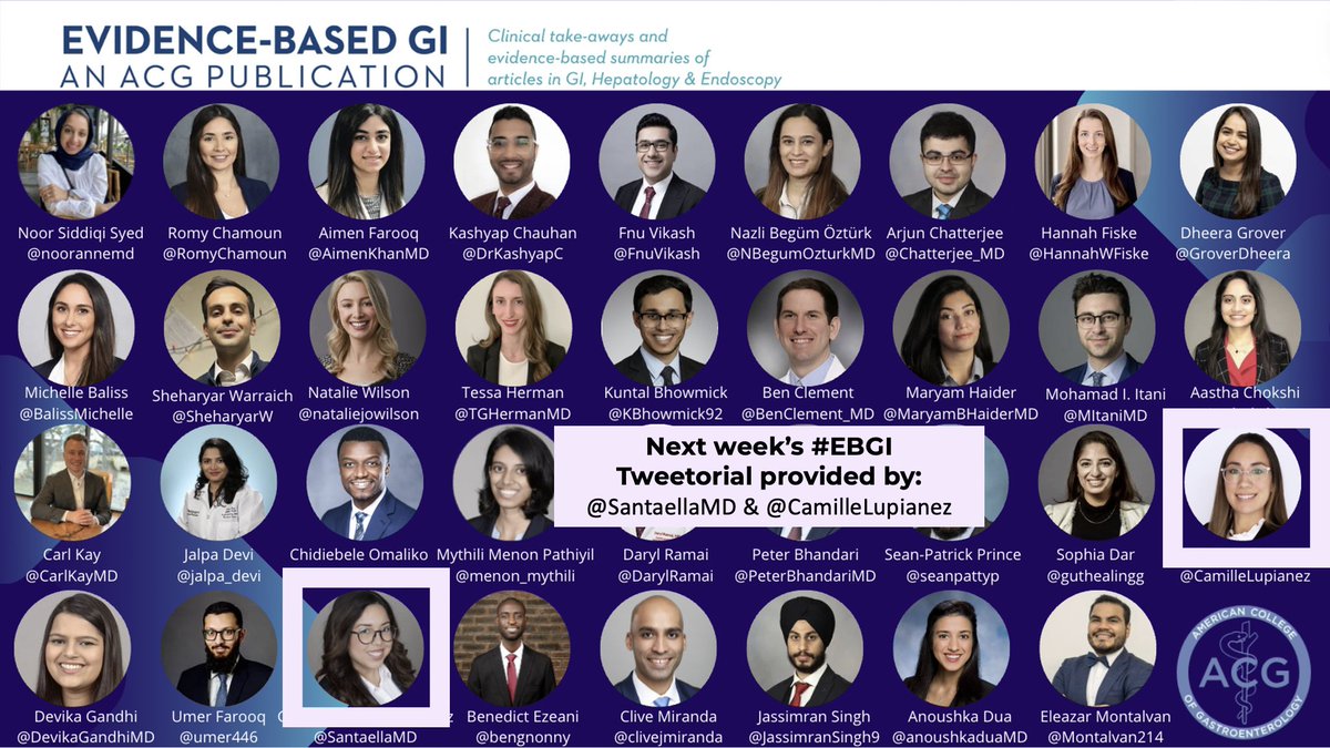 KBhowmick92's tweet photo. @ACG_EBGI @NEJM @KachaamyMD @DrBonillaOnc @RajeshKris @PrasadIyerMD @valmacsee @SalihSamo @AndrewOngML @DrSaeeeed @RenaYadlapati @SamZullowMD @JudyNee3 @wardy43 @Marcfenster1 @RohitMehtaniDM @kaytea196 @agoldowskymd @DYenMD @yaransarkis @RenatoBeasMD @RahulSDalalMD @JonathanRagheb @SVangimalla @SophieHapakMD @SGhoneimGI @SanaeiOmidMD @RajatGargMD @RahulKarnaMD @FineMDisso @AmberCharoen @DrJBolwell @cmaruggi @hgagneja @DrGoodGuts @AmitPatelDukeMD @amitabh_chak @AliaQureshiMD @fudmanMD @amjohnsonMD @YeseniaGreeff @AkwiAsombangMD @AfrinKamalMD @AdvaniRashmiMD @AdjoaGIMD @JasonNasserMD @AbboudDonna 8/ 🙏Thank you for reading &amp; please check out @ACG_EBGIsummary @ https://t.co/NRGDB72uJK

💎 Stay tuned for next week w/ @SantaellaMD and @CamilleLupianez! https://t.co/N7M990h5ET