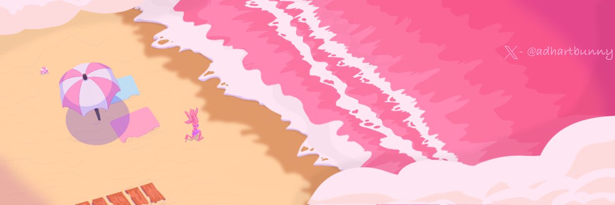 adhartbunny's tweet photo. I made a new banner for the acc✨
#digitalart #BannerArt #backgroundart #enviromentart #oc #originalcharacte https://t.co/Ve3j2ar8Mm