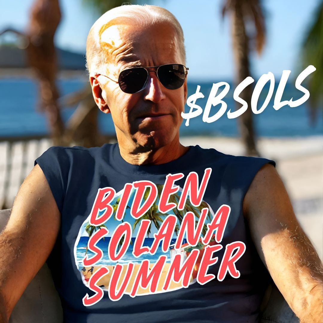 GigaDegen_'s tweet photo. @Dior100x Did you buy and HODL #BSOLSUMMER Yet??

Join us to make this summer best ever with Biden and Solana

Ca:
EbQAx1ZDGbB5dWe8ydRuNZvzuhZ9e1dFqvp8Lmu4WeHA https://t.co/NYOvXyIYMl