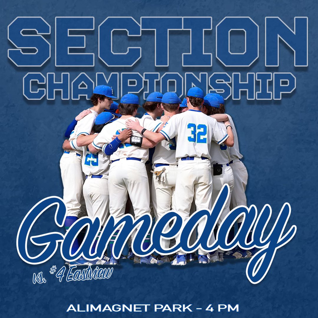 Eagan__Baseball's tweet photo. Game day! The Cats will take on Eastview in the Section 3AAAA championship game today at 4pm. The game is being playing at Alimagnet park and admission is charged. #LTU #C.A.T.S. https://t.co/EZofUIhy1V