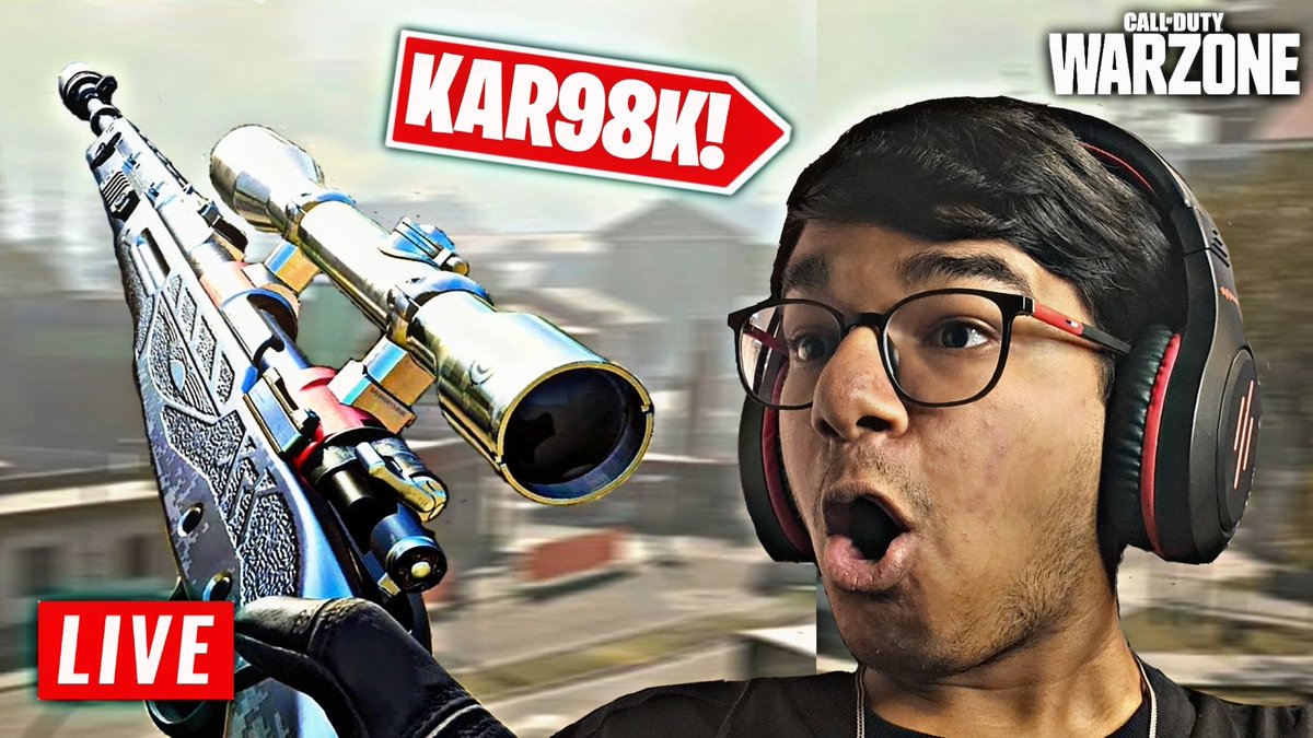 RushillRaval's tweet photo. 🔴Live Playing #Warzone
https://t.co/YrN59xhXbj

#RTGisLive | #Warzone3 | #Season4 | @CallofDuty https://t.co/P8ftonUJ2y