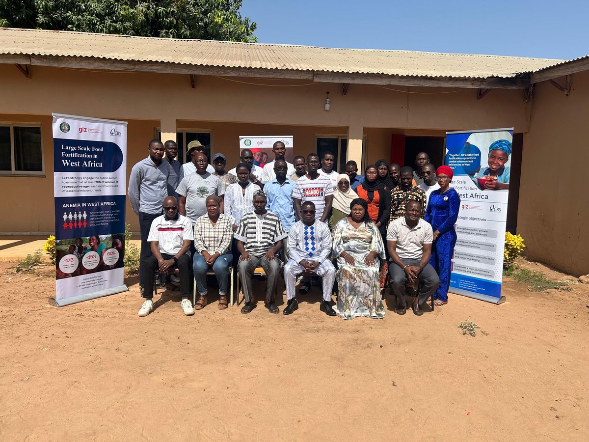 <a href="/nana_gambia/">NaNA_Gambia</a> , in partnership with <a href="/CatholicRelief/">CatholicRelief</a> concluded a 3-day training on FORTIMAS Data Collection for LSFF! Participants learned to test fortified foods &amp; visited Mauro Farms &amp; GMC for hands-on experience. A big step for The Gambia in reducing micronutrient deficiencies!