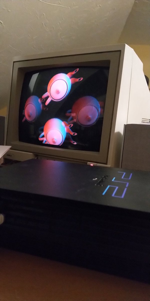 arm1n's tweet photo. PS2SDK on the real thing.
So I have a working dev setup now :) https://t.co/8owCdmJVr8