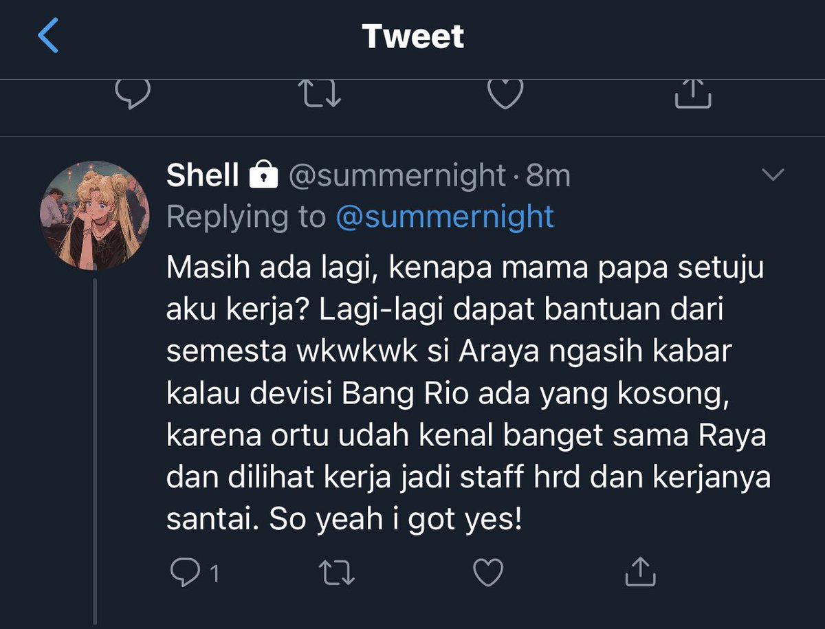 eunxscript's tweet image. 15. Summernight notes