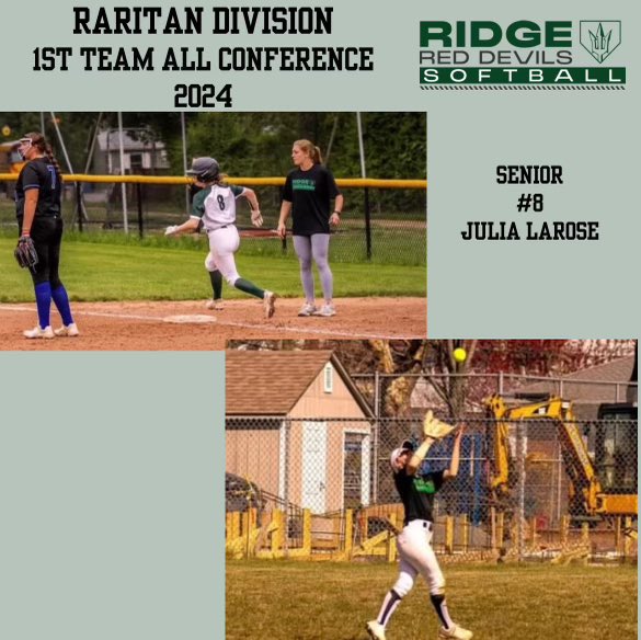 RidgeHSSoftball's tweet photo. First Team https://t.co/2tuGRzLzoX