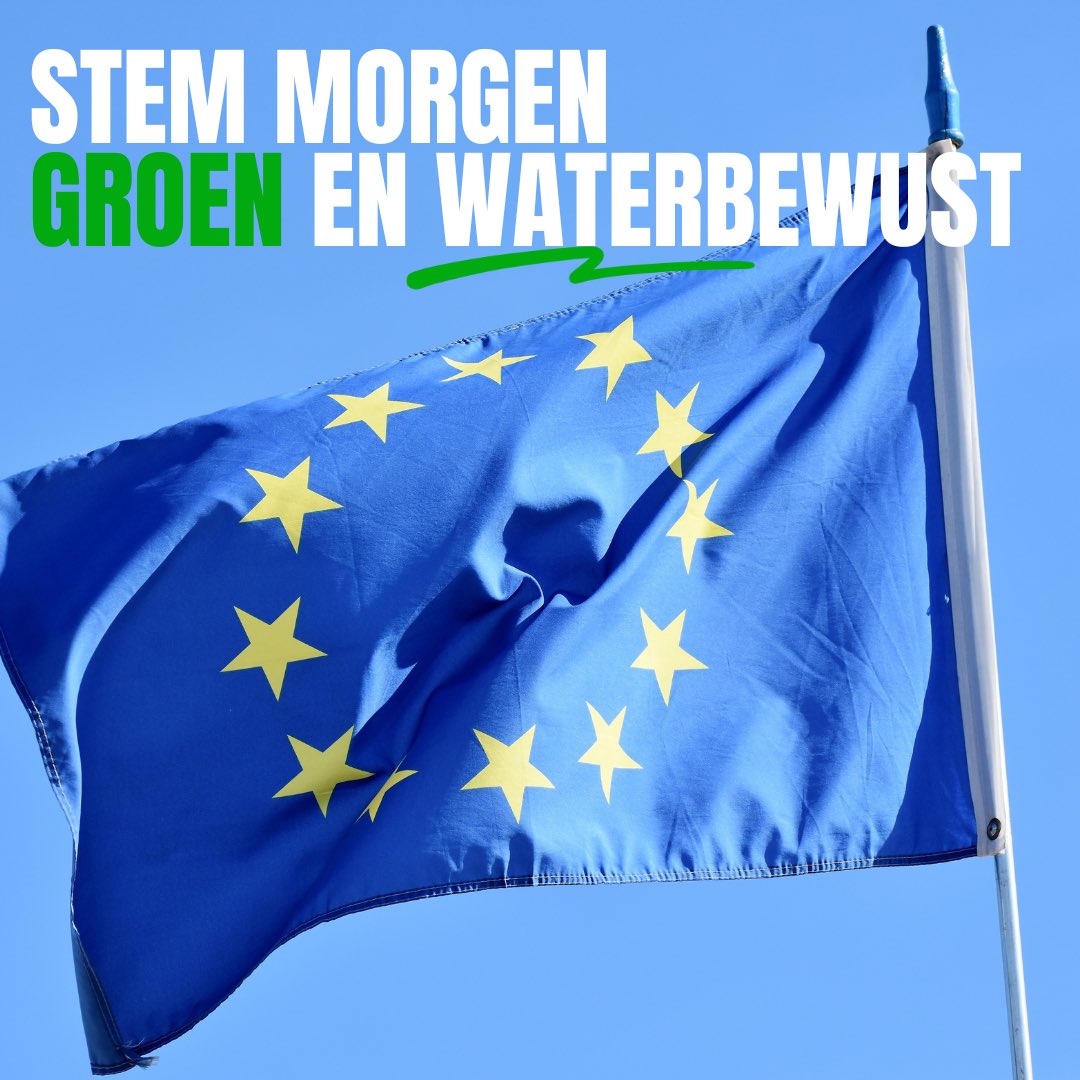 Morgen zijn de Europese verkiezingen! 🌍💧 Stem groen en waterbewust. Kijk waar partijen op inzetten: waterbeheer, klimaatambities, samenwerking en natuurbescherming. Jouw stem maakt het verschil!

Lees meer: waternatuurlijk.nl/actueel/europe…

#EuropeseVerkiezingen #StemGroen #Waterbewust