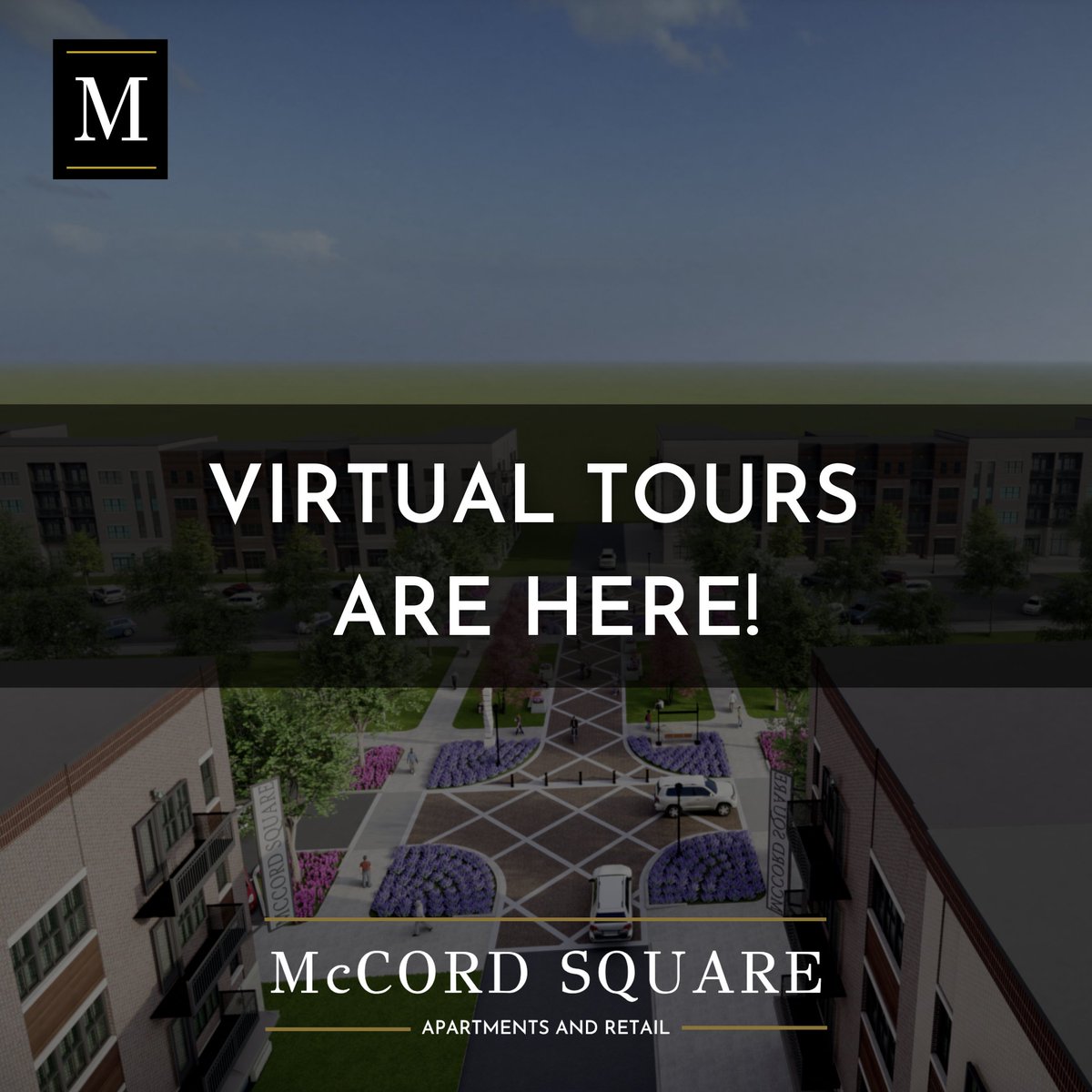 MccordSquareApt's tweet photo. Virtual tours are now live! Interested in taking a look at one of our beautiful floor plans? Visit the link below and get started on your virtual tour experience. 

https://t.co/xlXzDtN45K

Contact us if you would like to learn more about leasing at McCord Square Apartments! https://t.co/JMFoeB0J7g