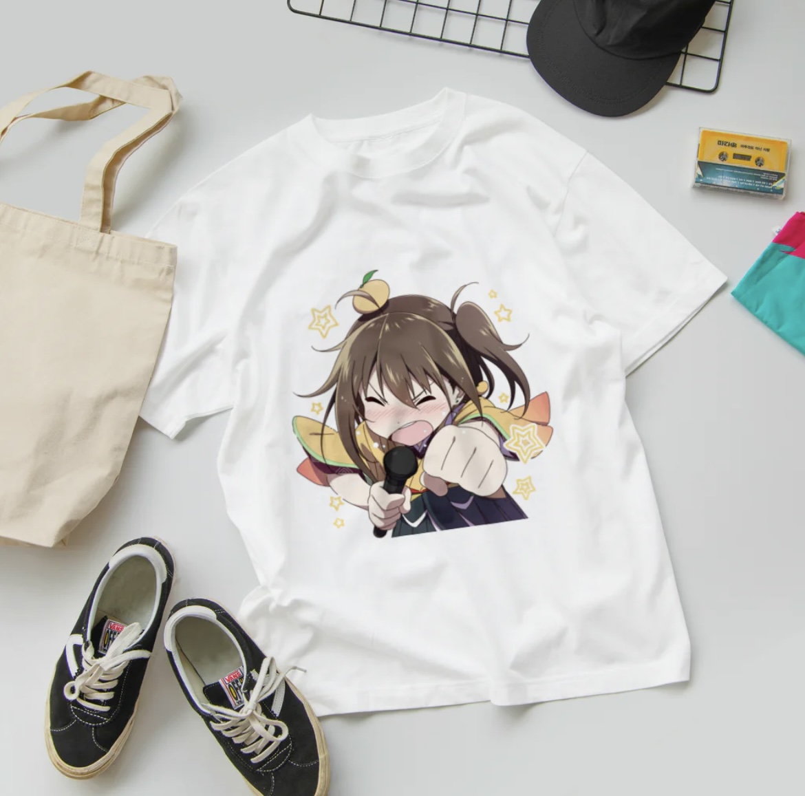 mikannovocal's tweet photo. おはよ〜♪
グッズ完成したよー(*´-`)👏👏
Tシャツは土曜日1000円クーポンが出る予定です🧐
\ のぞいてみてね /

みかん先生とこら隊🍊https://t.co/n6EYBuniIh
#みかコレ https://t.co/62LI9efv06