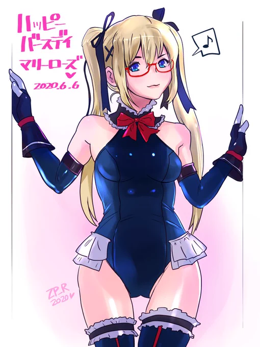 マリーローズさん生誕日ということで過去絵 