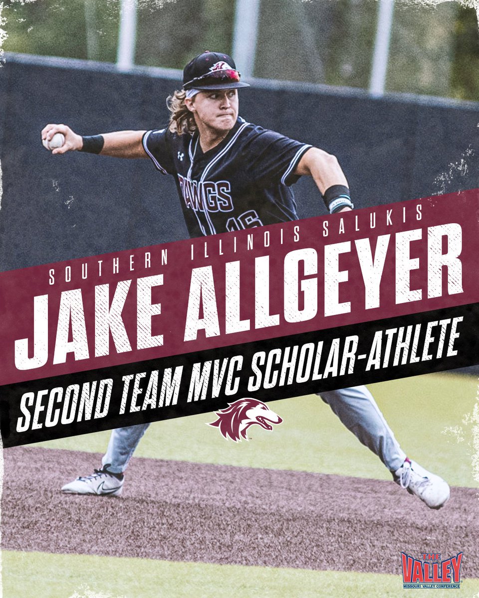 SIU_Baseball's tweet photo. In the classroom and on the field, the Salukis get it done. Congrats to Mathieu, Jake and Aidan on earning MVC Scholar-Athlete honors!

https://t.co/oJh58lcM29 https://t.co/88lsxlkr8N
