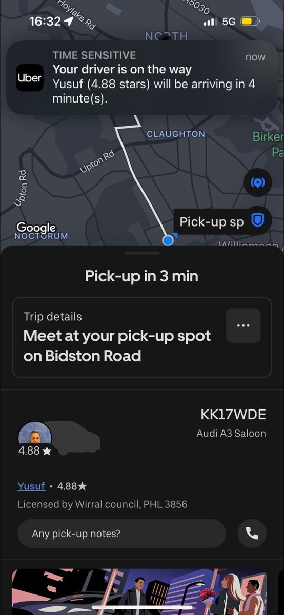 JimRalph15's tweet photo. @Uber my daughter’s been waiting for her can that hasn’t come! The robbing bastard has taken her money too! Please sort this out ASAP https://t.co/5Biid2oSS4