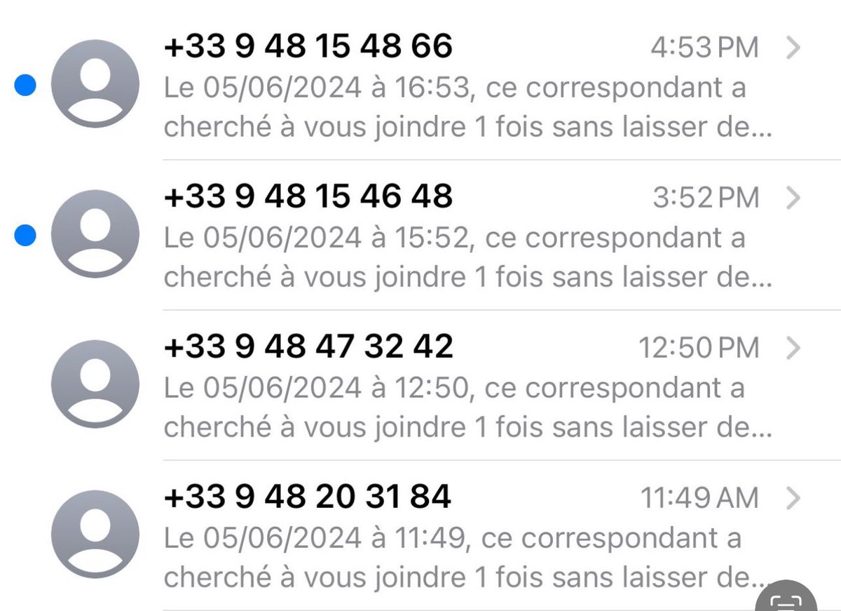Bon les 09.48... Ça va être la guerre !  

Balancez tout les démarcheurs qui vous harcelle sous le tweet je vais m'en occuper !!!