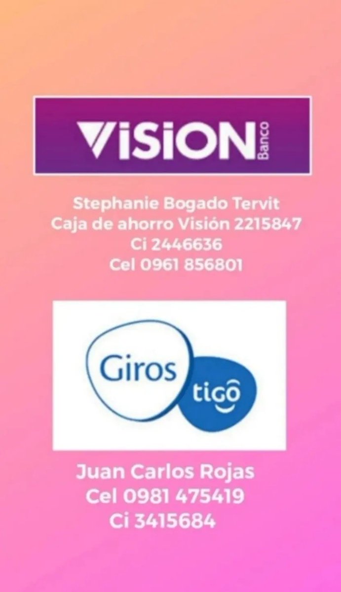 Hasta el momento no entro nada para Tita. La meta es cubrir la semana pasada y la de esta semana y a la par compartan para que pueda encontrar un hogar 🙏 me quedan estos collarcitos y me pueden hacer pedidos de postres para solventar sus gastos.. cualquier aporte suma tíoz! 🙏💜