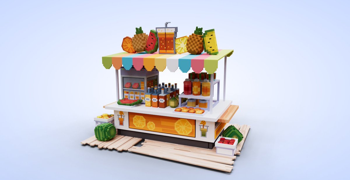 Kotofei_kaa's tweet photo. Some of my assets
@TheSandboxGame
@VoxEdit
@ltrender3d
@borgetsebastien
#SandFam #Voxelart #Voxel #GameDesign #AssetDesign https://t.co/YYRXOcl5jI