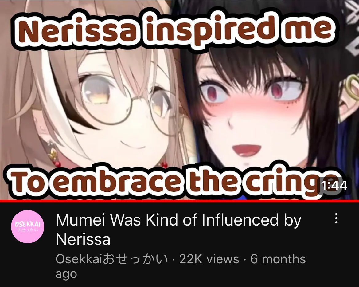 bvdizu's tweet photo. scrolling through clips rn and there seems to really be a domino effect of self acceptance since nerissa debuted huh.. LMAO https://t.co/L3CcGlt65M