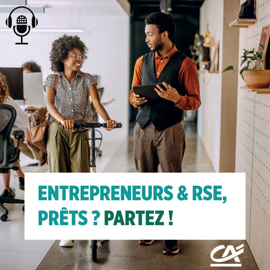[🎧 Podcast] RSE, défi ou opportunité pour votre entreprise… ? 
Sur le #salonSME, des experts ont partagé les clés pour devenir LE créateur engagé que vous souhaitez être : shows.acast.com/entrepreneurs-…