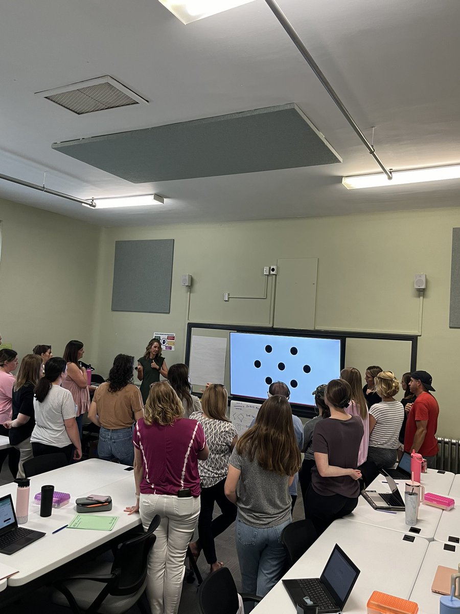 NieceMn's tweet photo. @MehlvilleSD Elementary Teachers engaged in Summer learning - Math Fact Fluency PD! Thank you Abby Smith! @EducPlus https://t.co/5l6MqviYlc