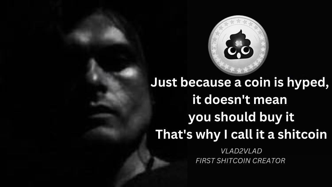 Found some random old shitcoin I think pumps to new ATH very soon 💩

One shitcoin to rule them all! 

Study Vlad2Vlad 👀

CA: 2zxqe4HGKv7uajkwtCAY76aM6WD1S54NrHr3UuYeTFWT