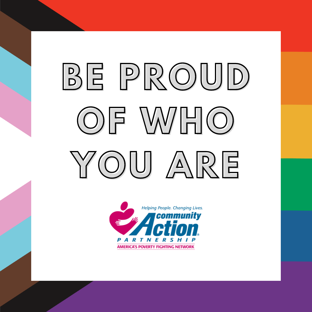 CAPartnership's tweet photo. The National Community Action Partnership celebrates the history and pride of the LGBTQIA+ Community and recognizes the work of Community Action Agencies across the country to support and serve LGBTQIA+ individuals and families. Happy #PrideMonth! https://t.co/HcTjQ7KPWT