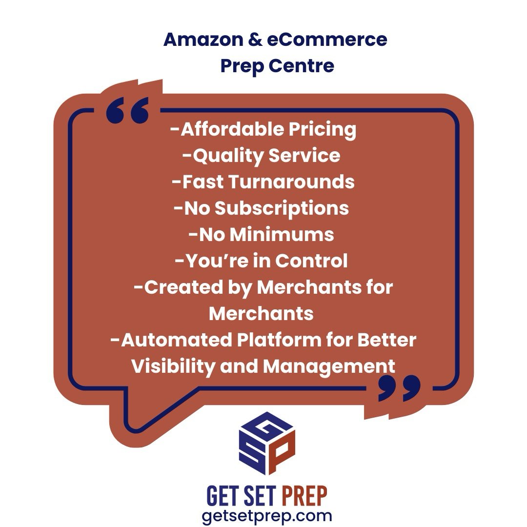 GetSetPrepTO's tweet photo. GetSetPrep is now accepting new clients!
Visit: https://t.co/SJiyygL0Jr and click the Sign Up button and one of our team members will contact you ASAP!
Below are the reasons why you should work with GetSetPrep in Canada!
#AmazonFBA #AmazonPrep #AmazonSeller #AmazonCanada https://t.co/H5wq2bIzU4