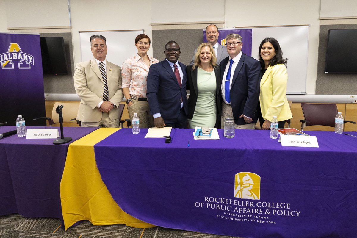 RockefellerColl's tweet photo. Candidates for the 109th District Assembly spoke during a community forum sponsored by the Albany NAACP in partnership with Rockefeller College of Public Affairs &amp; Policy on the UAlbany Downtown Campus on Tuesday, June 4th. (photos by Patrick Dodson) https://t.co/U6ADh8Une7