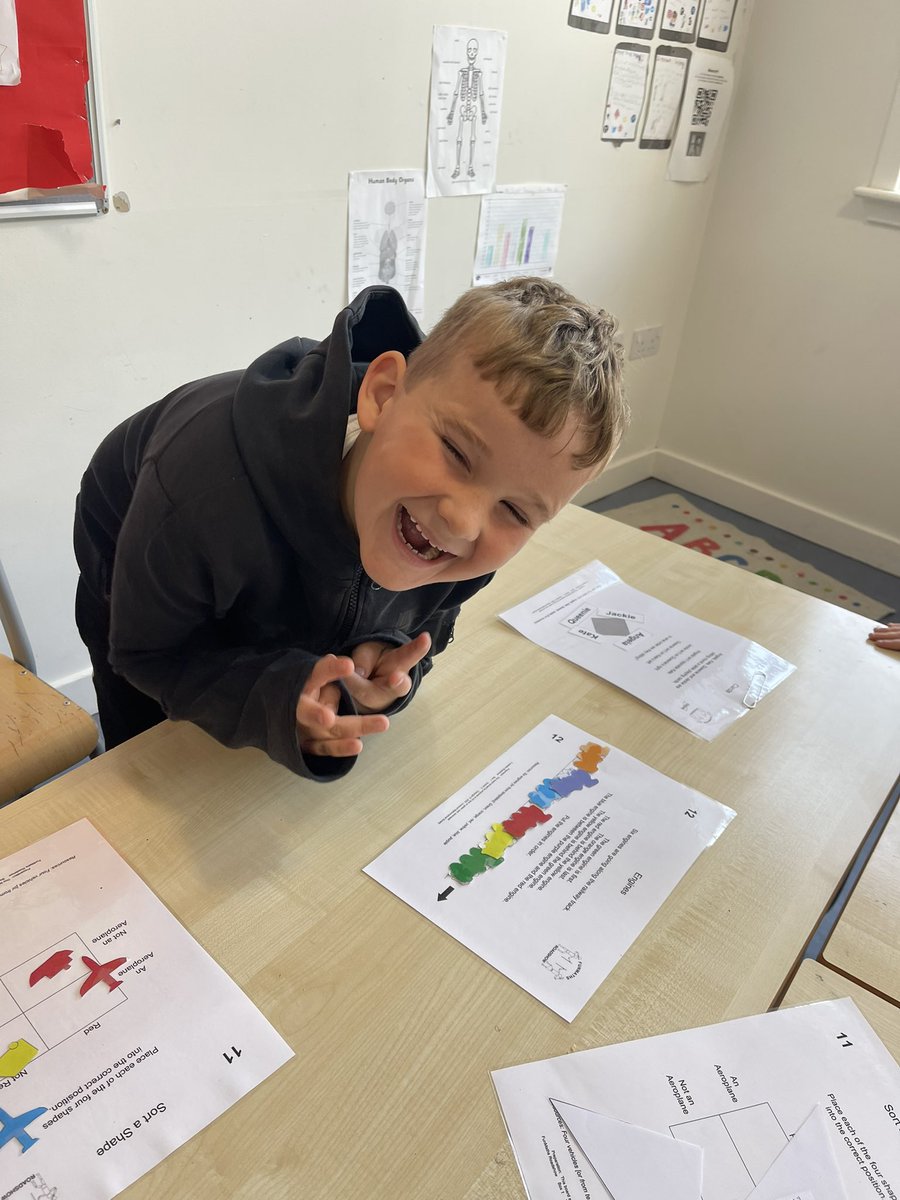 Miss_Patey's tweet photo. P3 had the best time completing numeracy problem solving challenges for #numeracyweek 🧮 🧠 @SeatonPSchool https://t.co/kQuWVxBGI4
