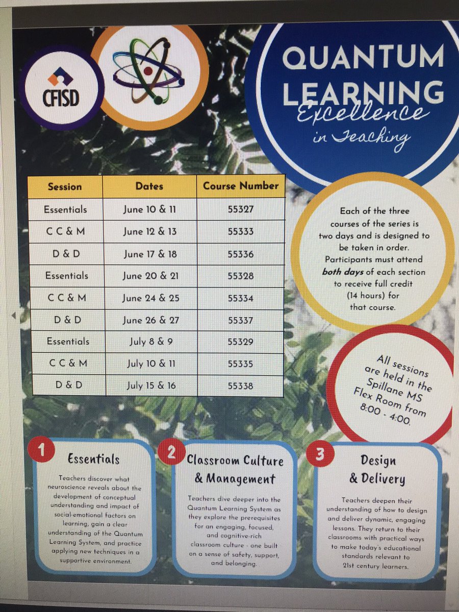 Cy Fair Quantum Learning tweet media