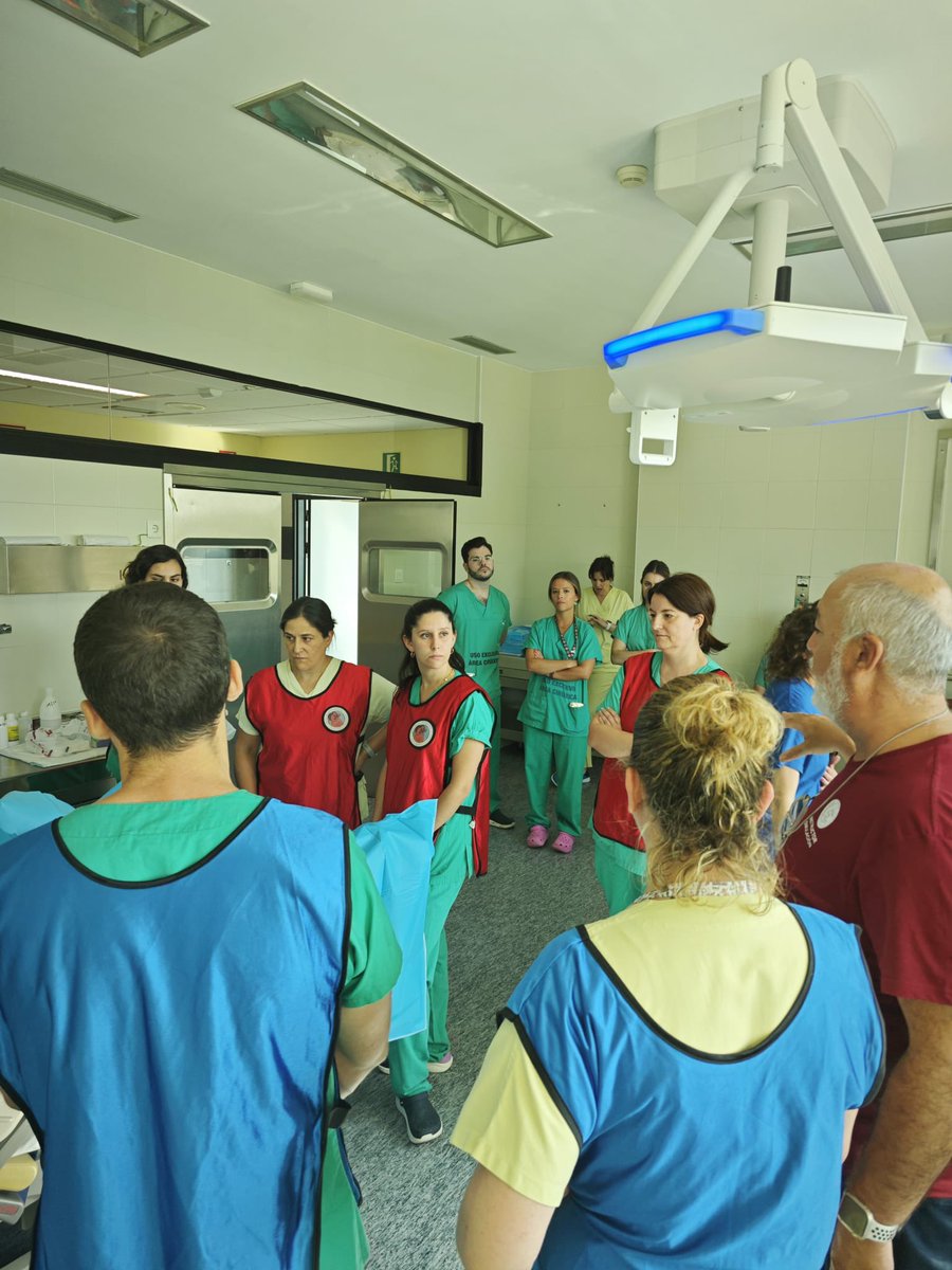 santiagosergas's tweet photo. 🏥Curso multidisciplinar de simulación en Hemorraxia Obstétrica masiva, impartido por instructores do #GESO ao que pertencen #obstetras e #anestesistas da nosa área

Para mellorar o traballo en equipo, a comunicación e a eficiencia, cunha nova  abordaxe deste tipo de emerxencias. https://t.co/D7PM7UFyUJ