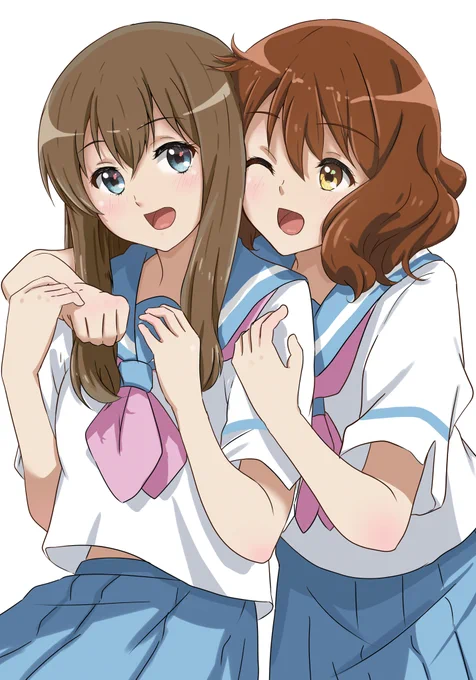 二人が仲良く幸せでありますように #響けユーフォニアム #黒江真由