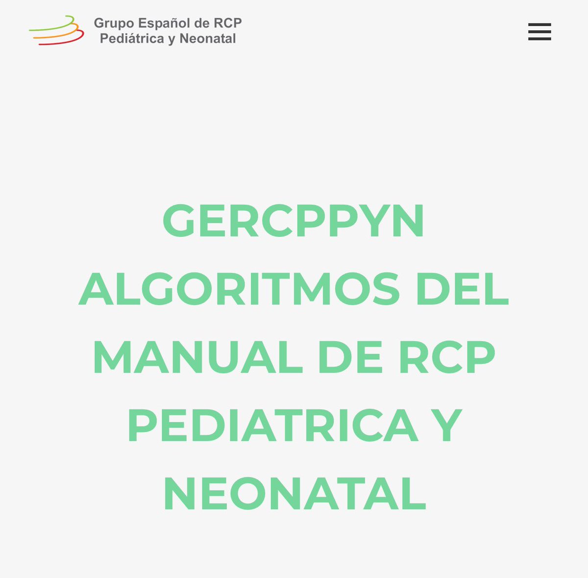 💫Nuevos algoritmos #RCP #Pediatría y #Neonatología para descargar 👇🏼

rcppediatrica.org/algoritmos-del…