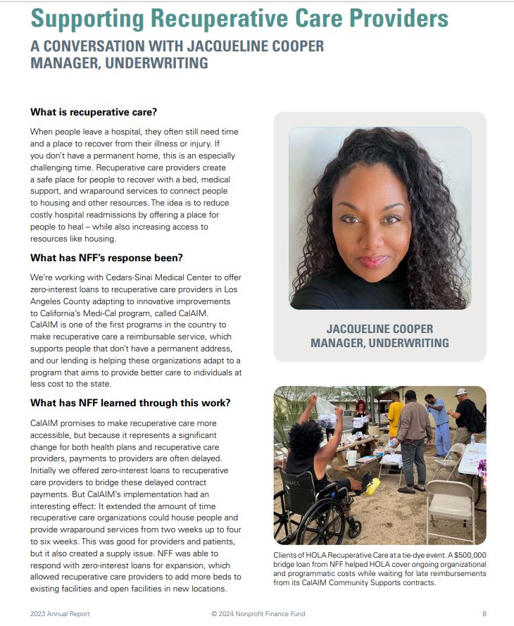 2023 was a year of impact at <a href="/nff_news/">Nonprofit Finance Fund</a> ! Grateful to be part of this kind and committed team!