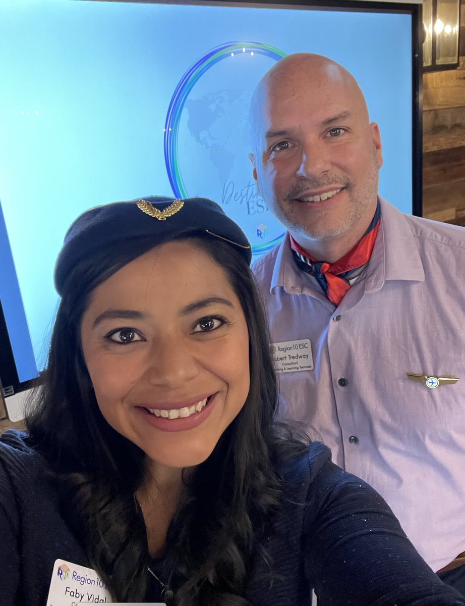 R10Multilingual's tweet photo. Our flight attendants have taken off on the Destination ESL journey! ✈️ @IsabelitaBec leads Day 2 at @Region10ESC, focusing on language objectives and linguistic accommodations. @RobertTredway &amp; @Faby__Vidal will land the plane today in @melissaisd! 🌎 #ESL #Education https://t.co/fLcGQA8Io2