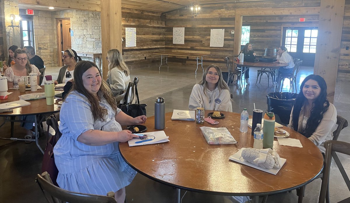R10Multilingual's tweet photo. Our flight attendants have taken off on the Destination ESL journey! ✈️ @IsabelitaBec leads Day 2 at @Region10ESC, focusing on language objectives and linguistic accommodations. @RobertTredway &amp; @Faby__Vidal will land the plane today in @melissaisd! 🌎 #ESL #Education https://t.co/fLcGQA8Io2