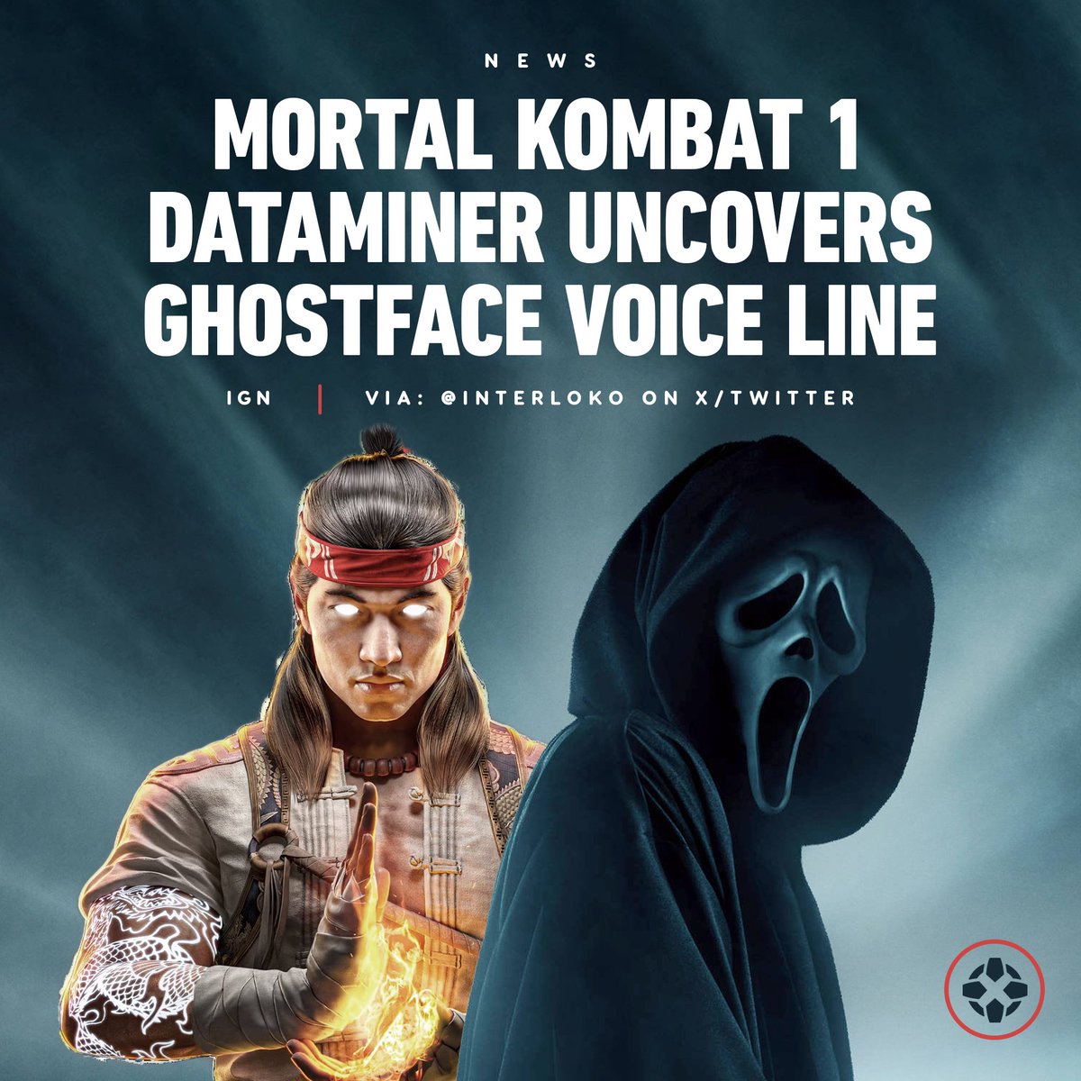 IGN's tweet photo. Following this week’s Mortal Kombat 1 patch, a dataminer has extracted audio of the Mileena announcer that mentions Ghostface by name, suggesting that the iconic Scream killer might one day be a playable fighter. https://t.co/UHRBUQMqbK https://t.co/8Yz2APSkW6