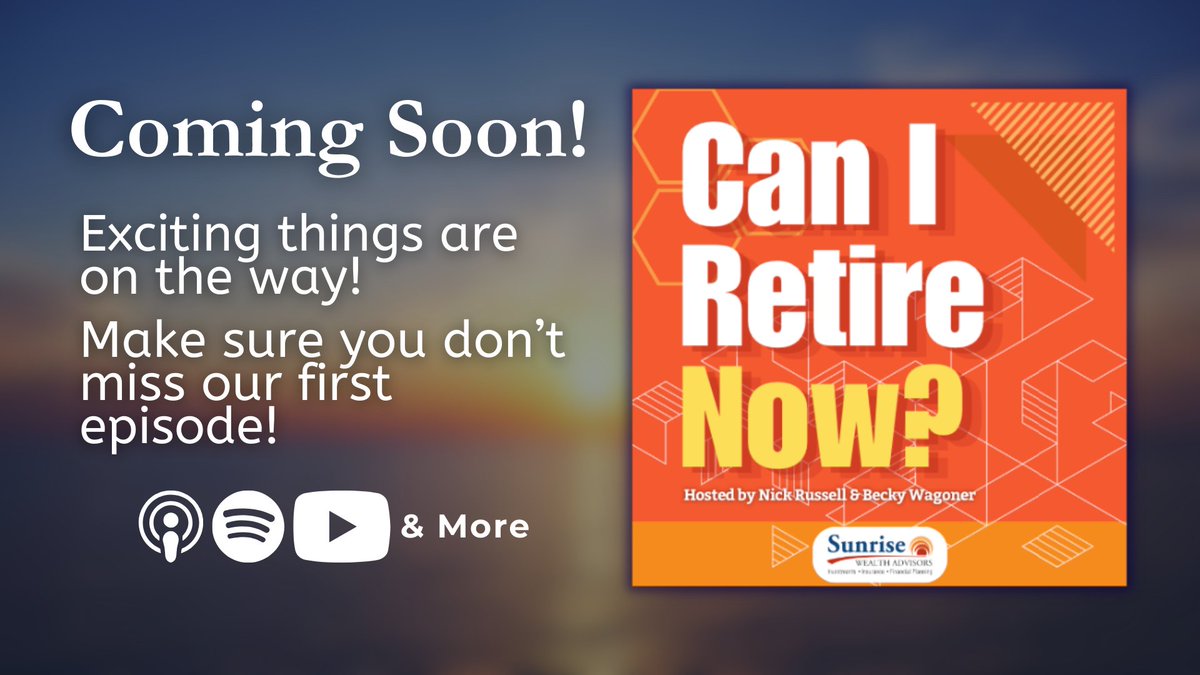 InvestingWNick's tweet photo. Big News! After months of hard work, the "Can I Retire Now?" Podcast launches in one week!

We'll dive into personal finance and retirement planning. Get ready for laughs, learning, and financial tips!

#CanIRetireNowPodcast #FinancialFreedom 🚀💰 https://t.co/noq17Gf7uj