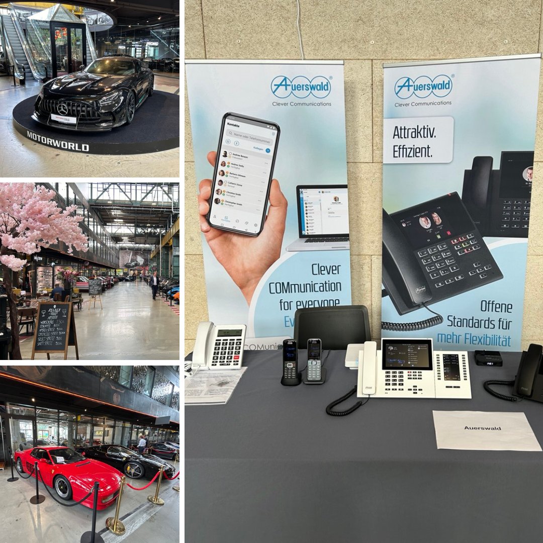 Auerswald_GmbH's tweet photo. Wir sind bereit für den Allnet ICT Solution Day in der Motorworld München! 🚀

Falls Ihr Interesse habt, uns zu besuchen, könnt Ihr Euch gerne noch unter folgendem Link anmelden:

➡️ https://t.co/XXiYKOsWqA

Wir freuen uns auf Euch!

#Auerswald #ALLNETICT24 #MotorworldMünchen https://t.co/iH3ytT7HjI